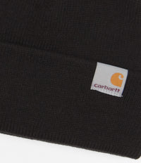 Carhartt Stratus Low Beanie - Dark Navy thumbnail