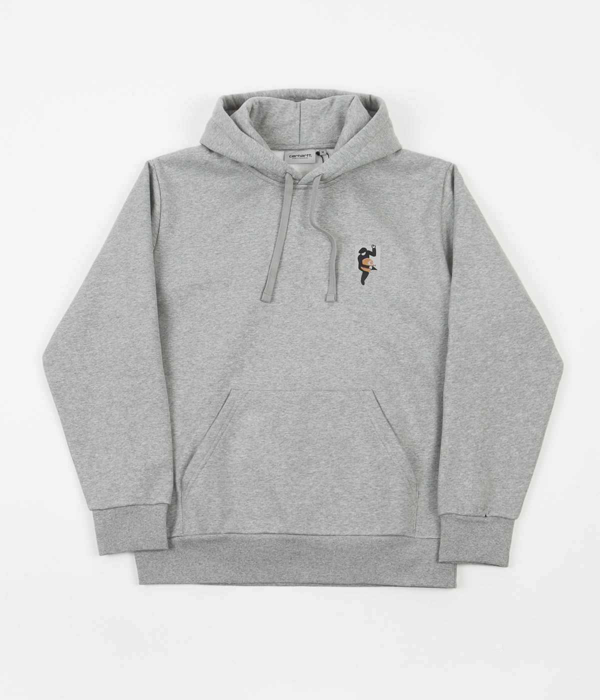 Carhartt Teef Hoodie - Grey Heather | Always in Colour