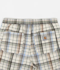 Carhartt Vilay Shorts - Vilay Check / Natural thumbnail