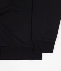 Carhartt Wavy State Sweatshirt - Black / White thumbnail
