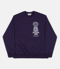 Carhartt x Relevant Parties Public Possession Crewneck Sweatshirt - Blue / Light Blue thumbnail