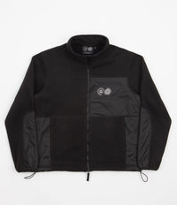 Carrier Goods Borg Zip Through Fleece - Black thumbnail