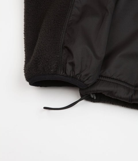 Carrier Goods Borg Zip Through Fleece - Black | Always in Colour