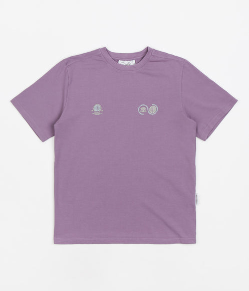 Carrier Goods Globe T-Shirt - Purple Sage