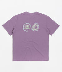 Carrier Goods Globe T-Shirt - Purple Sage thumbnail
