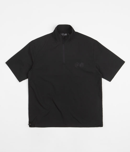 Carrier Goods Lightweight 1/4 Zip Shirt - Black