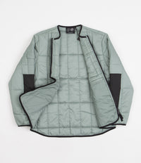 Carrier Goods Quilted Zip Through Jacket - Sage thumbnail