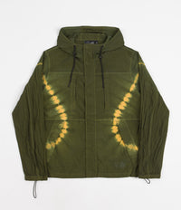 Carrier Goods Tie Dye Nylon Jacket - Golden Green thumbnail