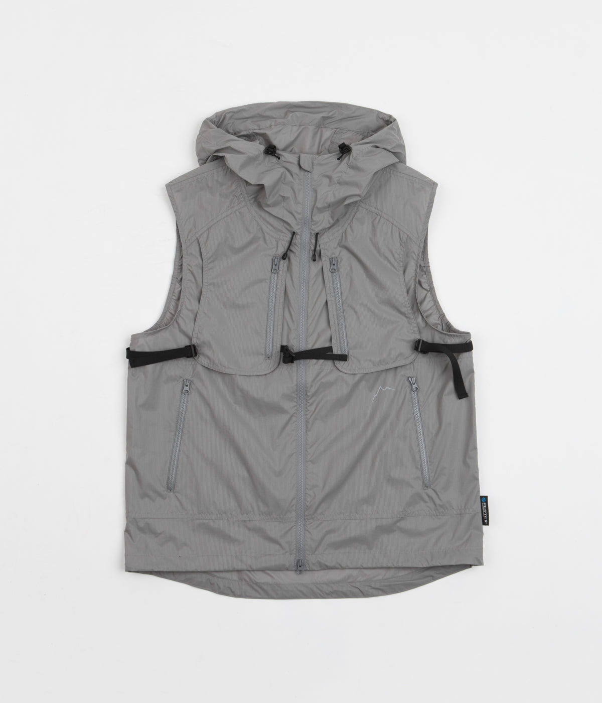 Cayl Buckle Wind Vest - Grey | Always in Colour