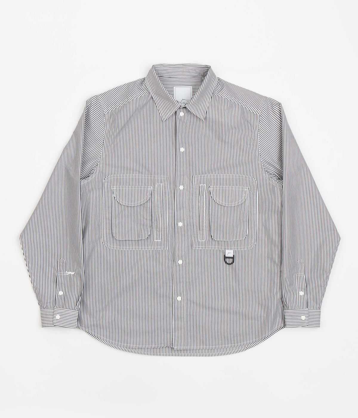 Cayl Double Pocket Hiker Shirt - Black Stripe | Always in Colour