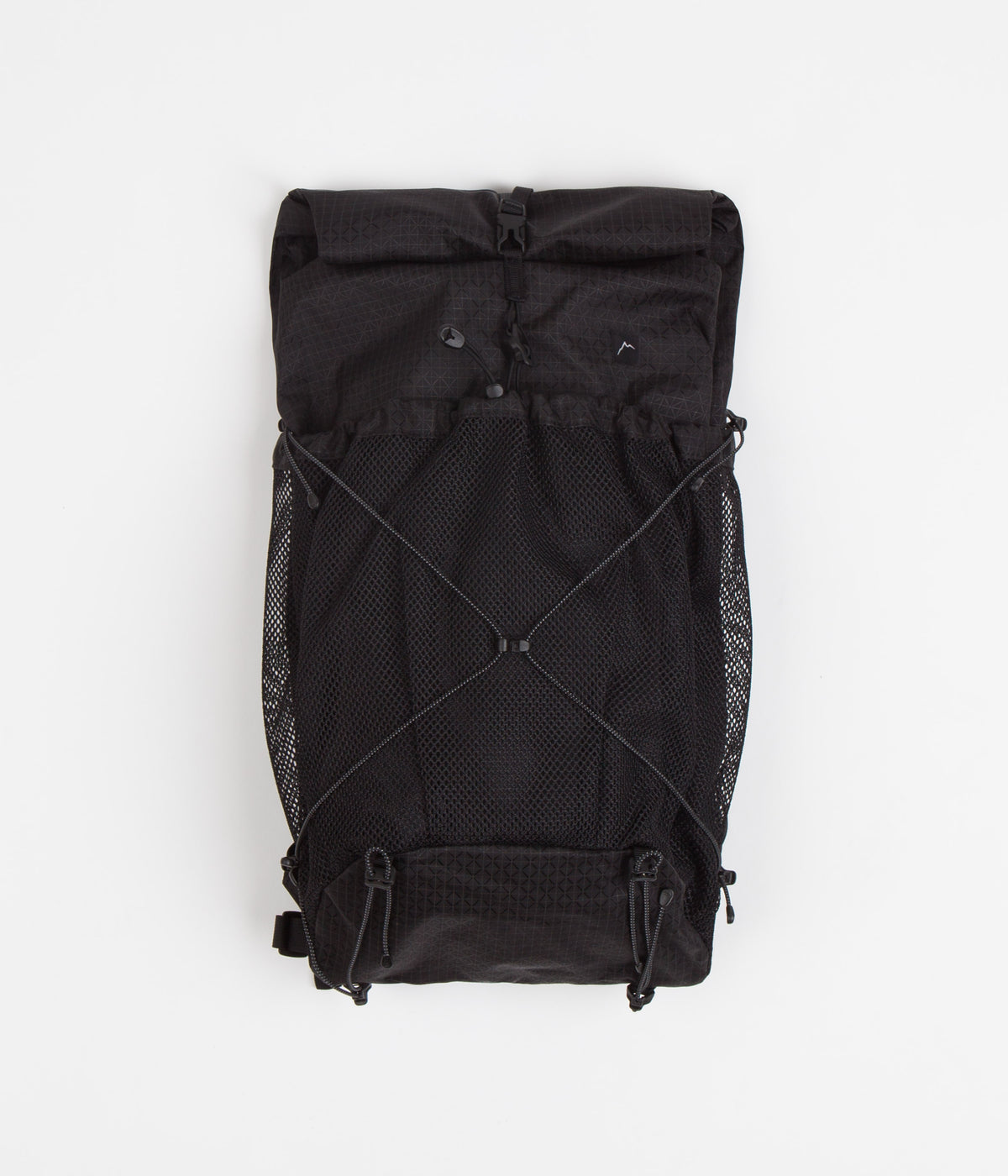 Cayl Gaya Roll Top B-Grid Mesh Backpack - Black | Always in Colour