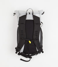 Cayl Gaya Roll Top B-Grid Mesh Backpack - White thumbnail