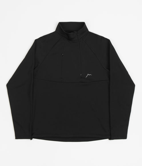 Cayl Karuishi Half Zip Sweatshirt - Black
