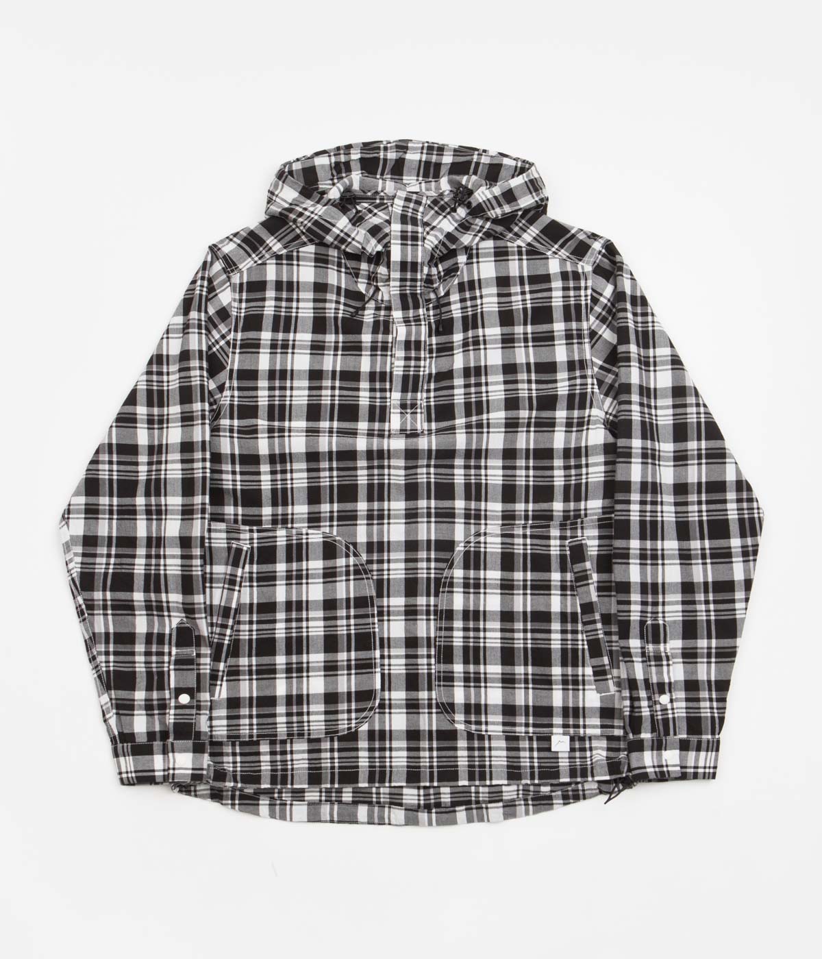 Cayl Light Cotton Hoodie - Black Check | Always in Colour