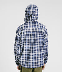 Cayl Light Cotton Hoodie - Blue Check thumbnail