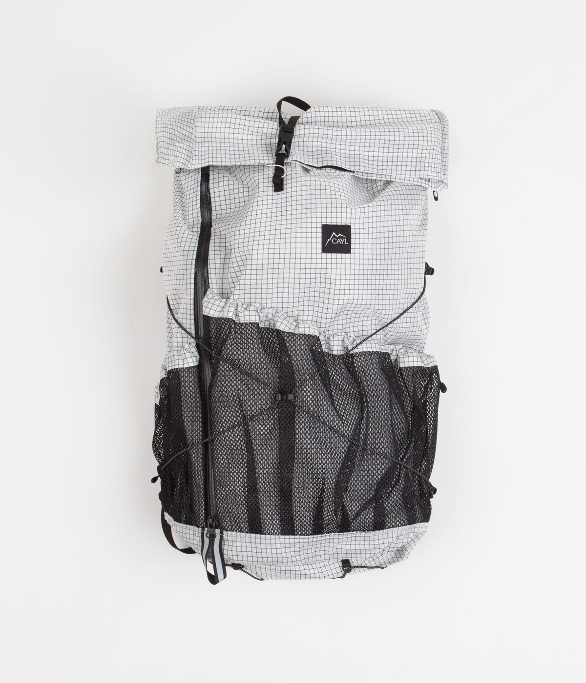 Cayl Mari Roll Top B-Grid Bag - White | Always in Colour