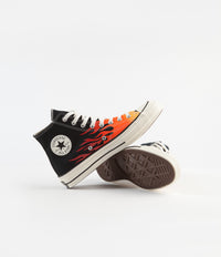 Converse CTAS 70's Hi Archive Print Remixed Shoes - Black / Enamel Red / Bold Mandarin thumbnail