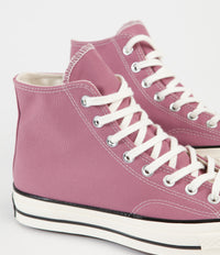 Converse CTAS 70's Hi Recycled Shoes - Pink Aura / Egret / Black thumbnail