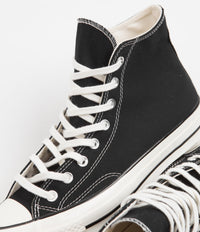 Converse CTAS 70's Hi Shoes - Black / Black / Egret thumbnail
