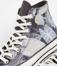Converse CTAS 70's Hi Tropical Leaf Print Shoes - Storm Wind / Egret / Black thumbnail