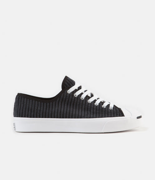 Converse JP Ox Wide Wale Cord Shoes - Black / White / Black