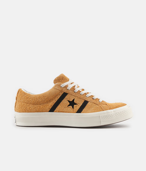 Converse One Star Academy Ox Shoes - Amber Ochre / Black