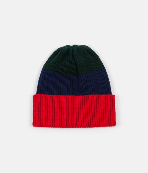 Country Of Origin Watch Hat - Green / Navy / Red