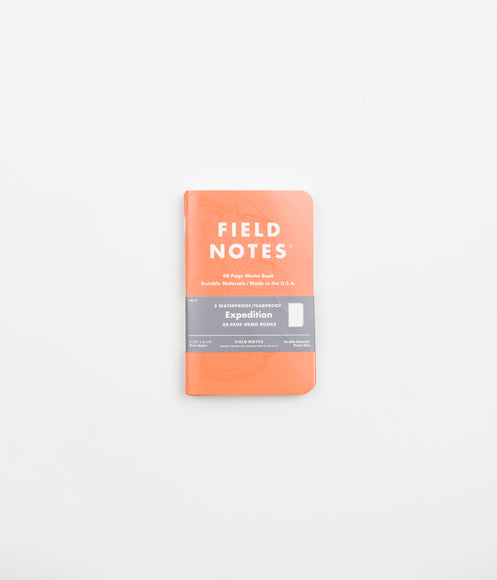 Field Notes Expedition Memo Books (3 Pack) - Dot Graph Paper