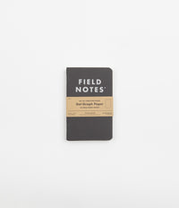 Field Notes Pitch Black Memo Books (3 Pack) - Dot Graph Paper thumbnail