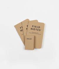 Field Notes Plain Notebooks thumbnail