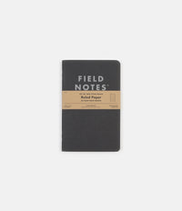 Field Notes Ruled Notebooks - Pitch Black - Large thumbnail