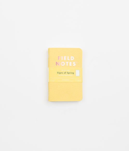 Field Notes Signs of Spring Memo Books (3 Pack) - Dot Graph Paper