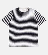 Folk Classic Stripe T-Shirt - Ecru / Navy thumbnail