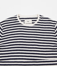 Folk Classic Stripe T-Shirt - Ecru / Navy thumbnail