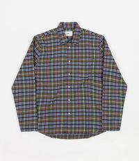 Folk Clean Cuff Shirt - Thistle Flannel Check thumbnail