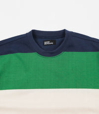 Good Measure M-4 'Lonely Hearts' Rita Stripe T-Shirt - Green thumbnail