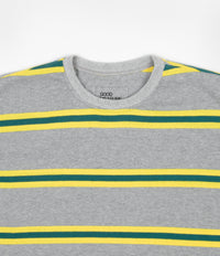 Good Measure M-4 Surf Stripe T-Shirt - Grey / Yellow thumbnail