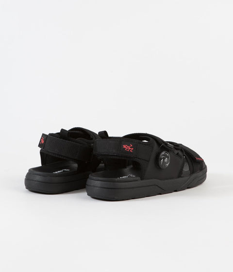 Gramicci Belt Sandals in Black