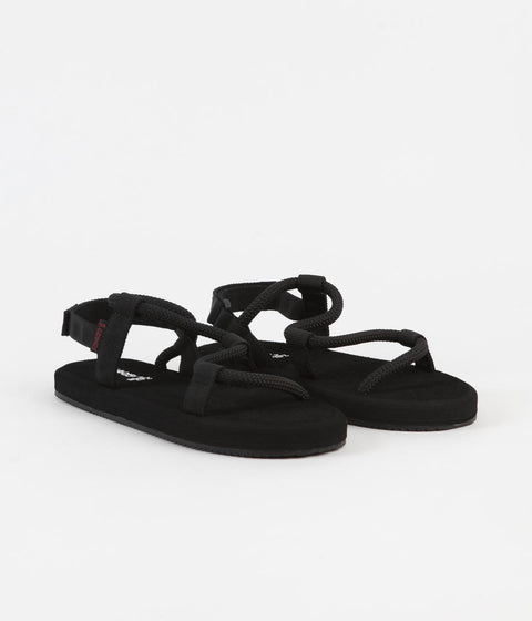 Gramicci Rope Sandals - Black | Always in Colour