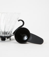 Hario V60 Glass Coffee Dripper - Black thumbnail