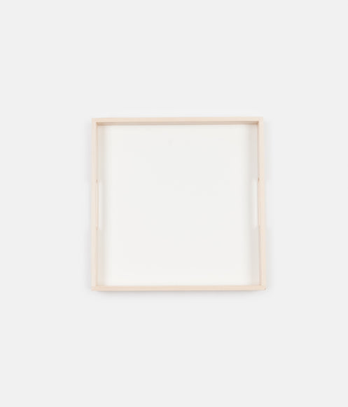 Iris Hantverk Tray - Birch / White