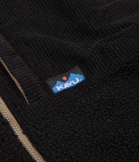 Kavu Cooper Fleece Vest - Black thumbnail