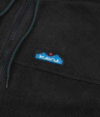 Kavu Peoh Point Fleece Hoodie - Black thumbnail