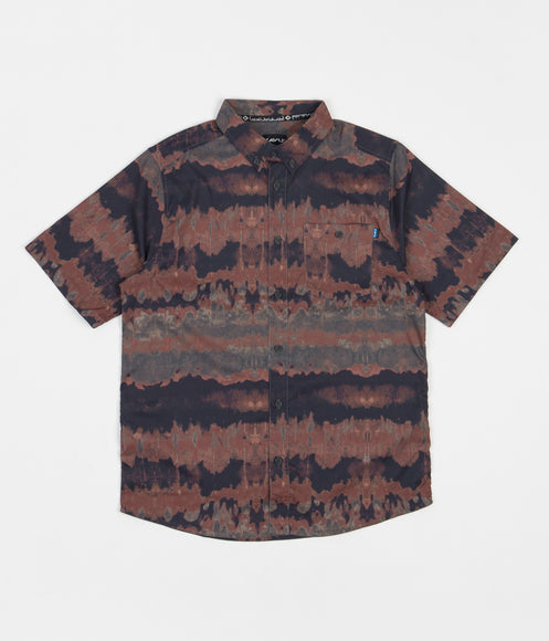 Kavu River Wrangler Short Sleeve Shirt - Duff Tie Dye