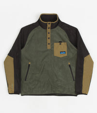 Kavu Teannaway Fleece Sweatshirt in Shadow Leaf thumbnail