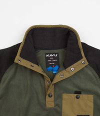 Kavu Teannaway Fleece Sweatshirt in Shadow Leaf thumbnail