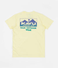 Kavu True Fade T-Shirt - Banana thumbnail