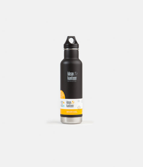 Klean Kanteen Classic 592ml Vacuum Insulated Flask - Shale Black