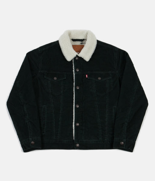 Levi s Red Tab Type 3 Sherpa Trucker Jacket Scarab Cord