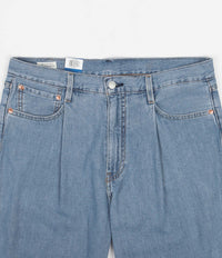 Levi's® Red Tab™ Stay Loose Pleated Crop Jeans - Light Indigo thumbnail